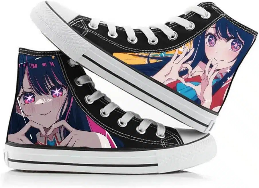 Oshi No Ko High Top Shoes 1 Oshi No Ko High Top Shoes