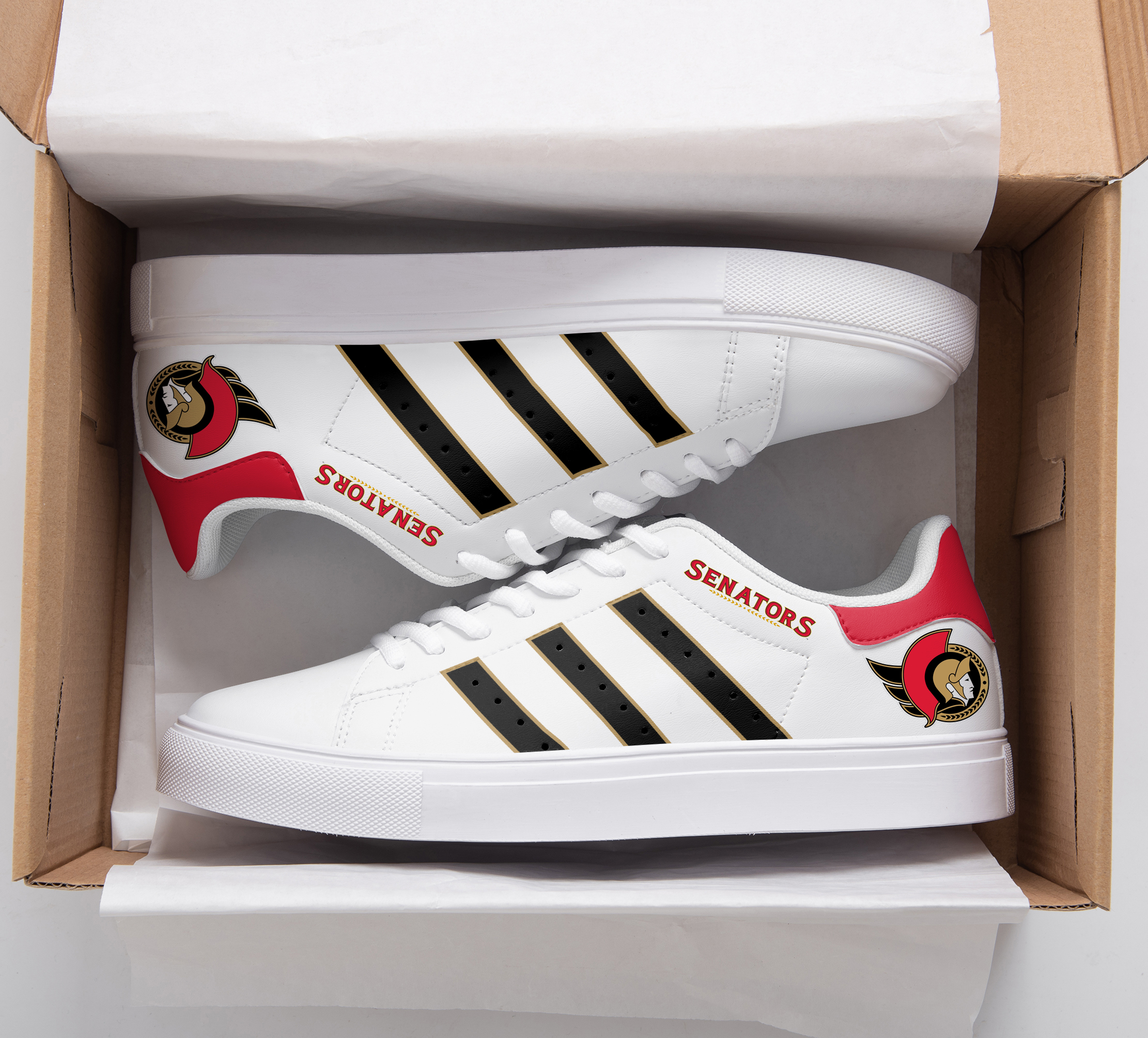Ottawa Senators Stan Smith Shoes 1 Ottawa Senators Stan Smith Shoes