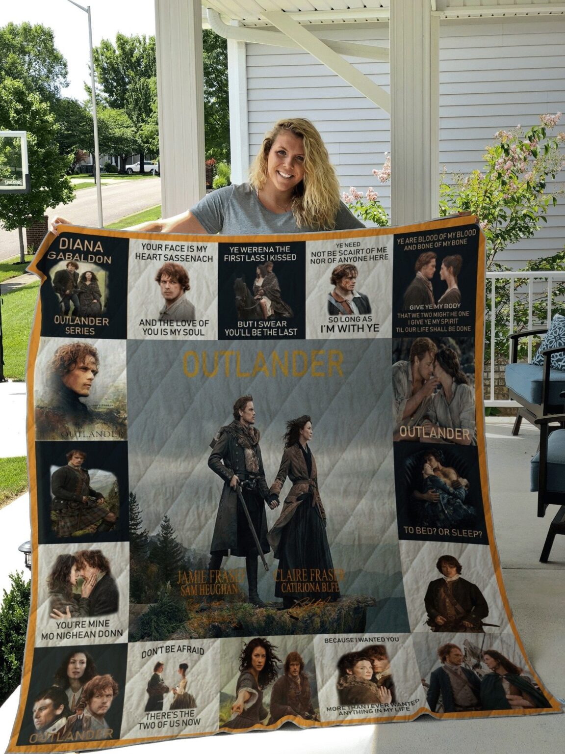 Outlander Lover Blanket 1 Outlander Lover Blanket