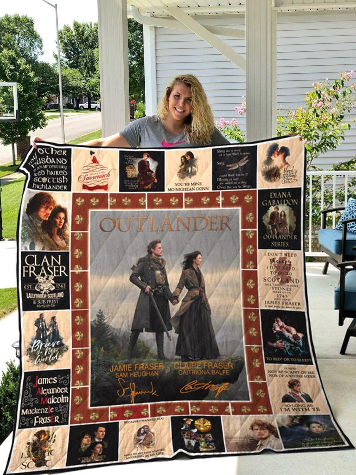 Outlander TV Blanket 1 Outlander TV Blanket