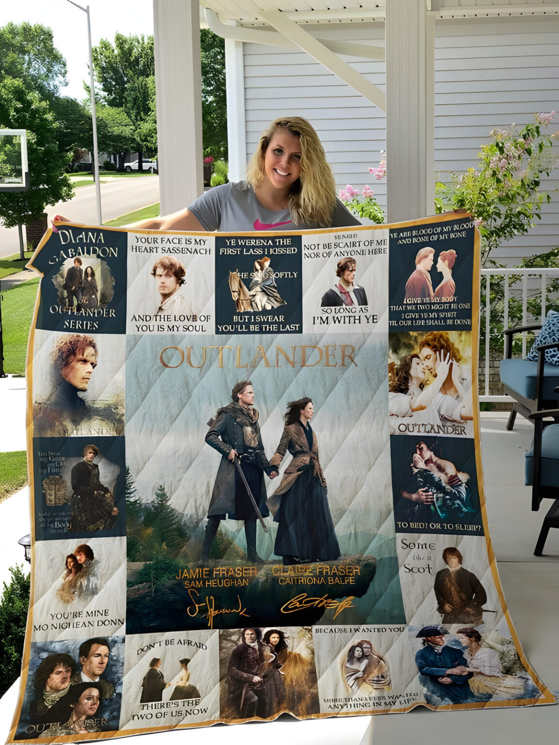Outlander TV Show Blanket 1 Outlander TV Show Blanket