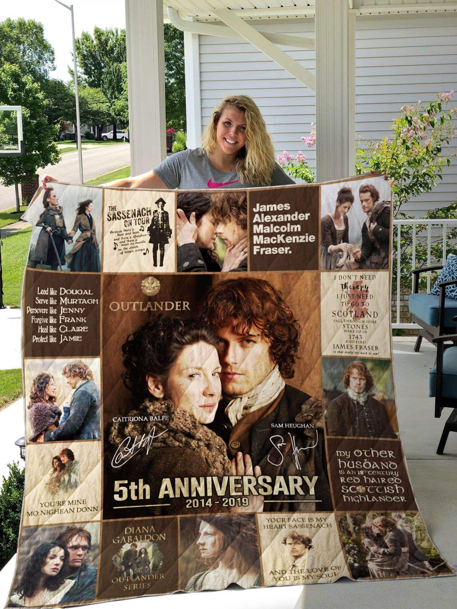 Outlander Vintage Blanket 1 Outlander Vintage Blanket