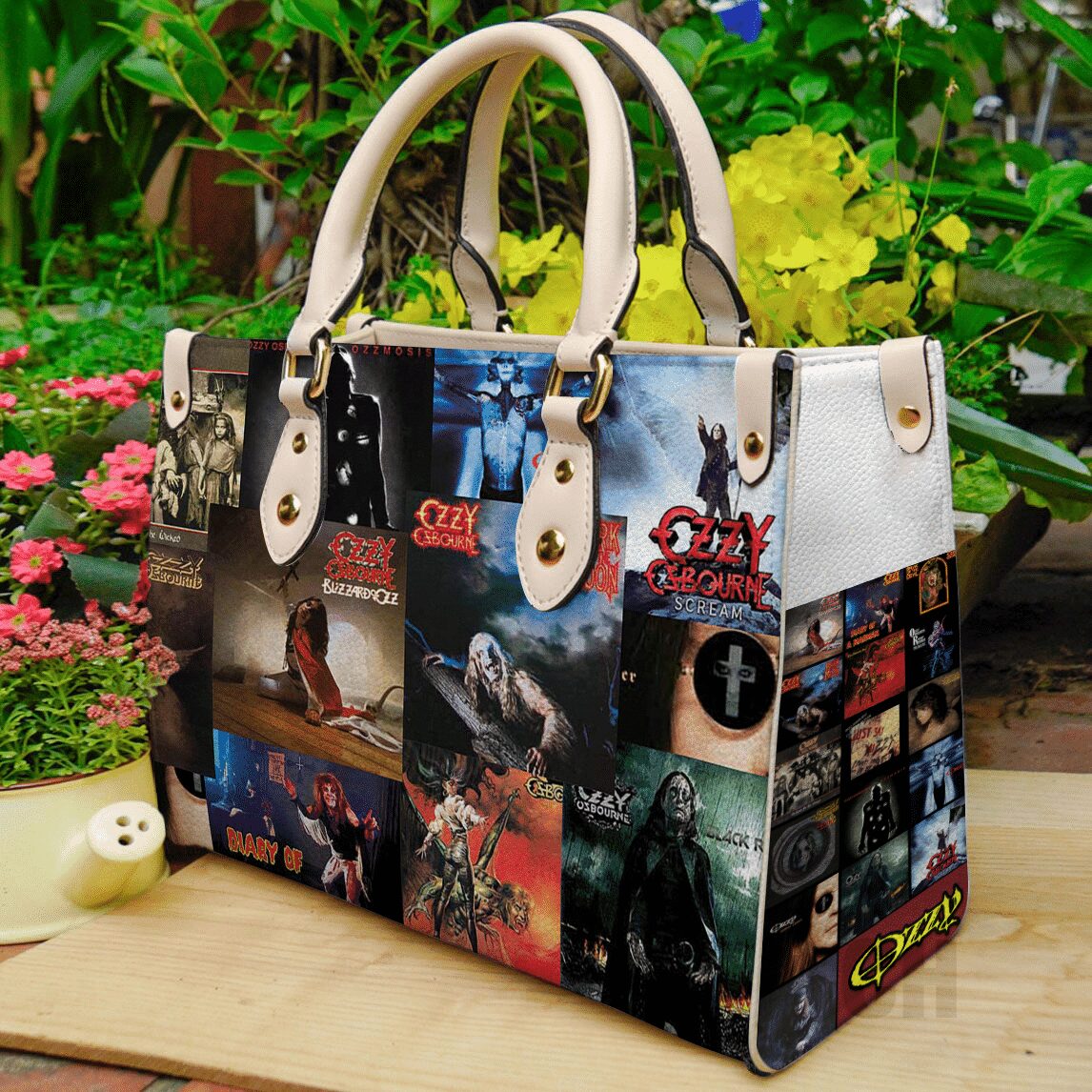 Ozzy Osbourne Leather Handbag 1 Ozzy Osbourne Leather Handbag