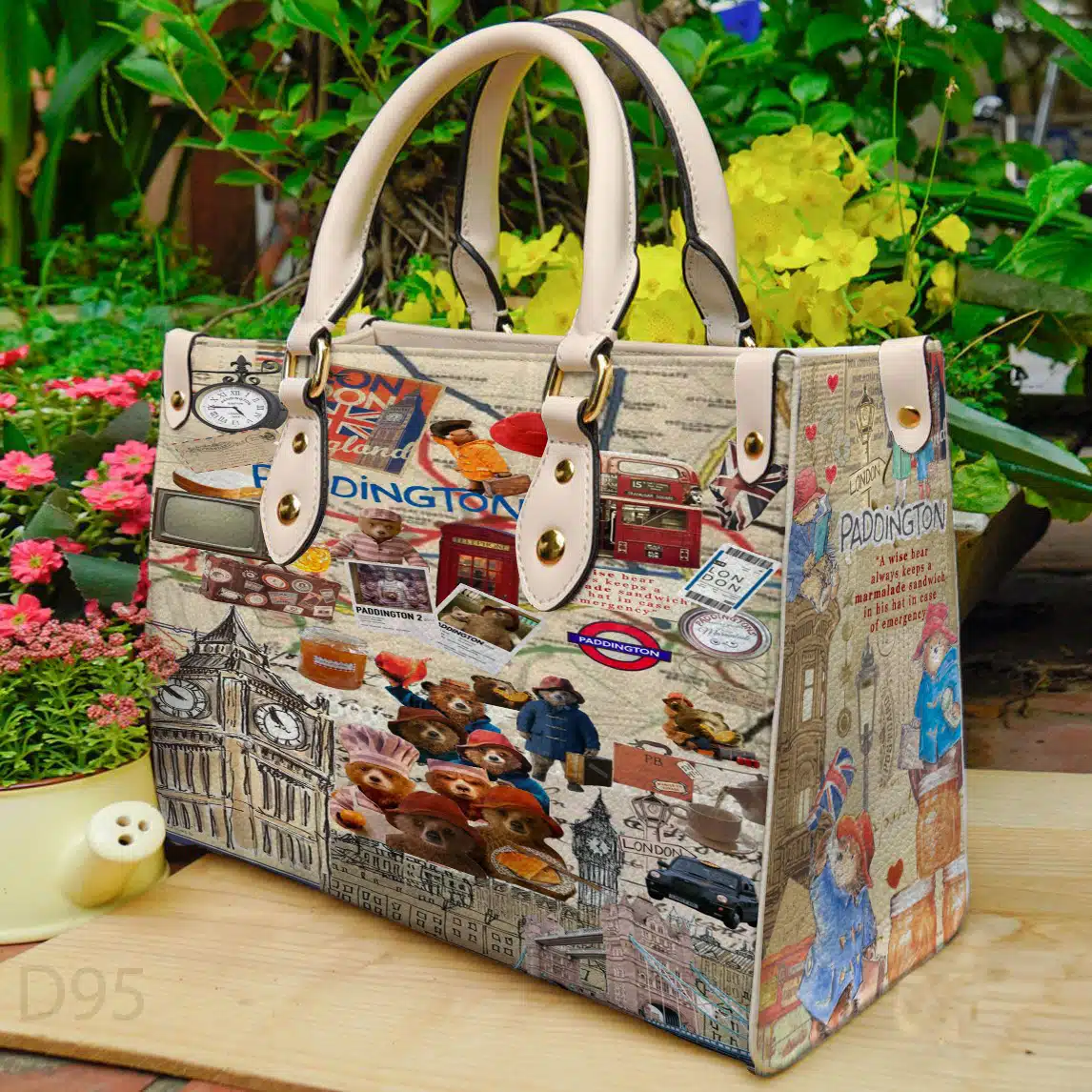 Paddington Bear Leather Handbag 1 Paddington Bear Leather Handbag