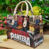 Pantera Band Leather Handbag