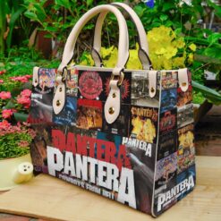 Pantera Band Leather Handbag