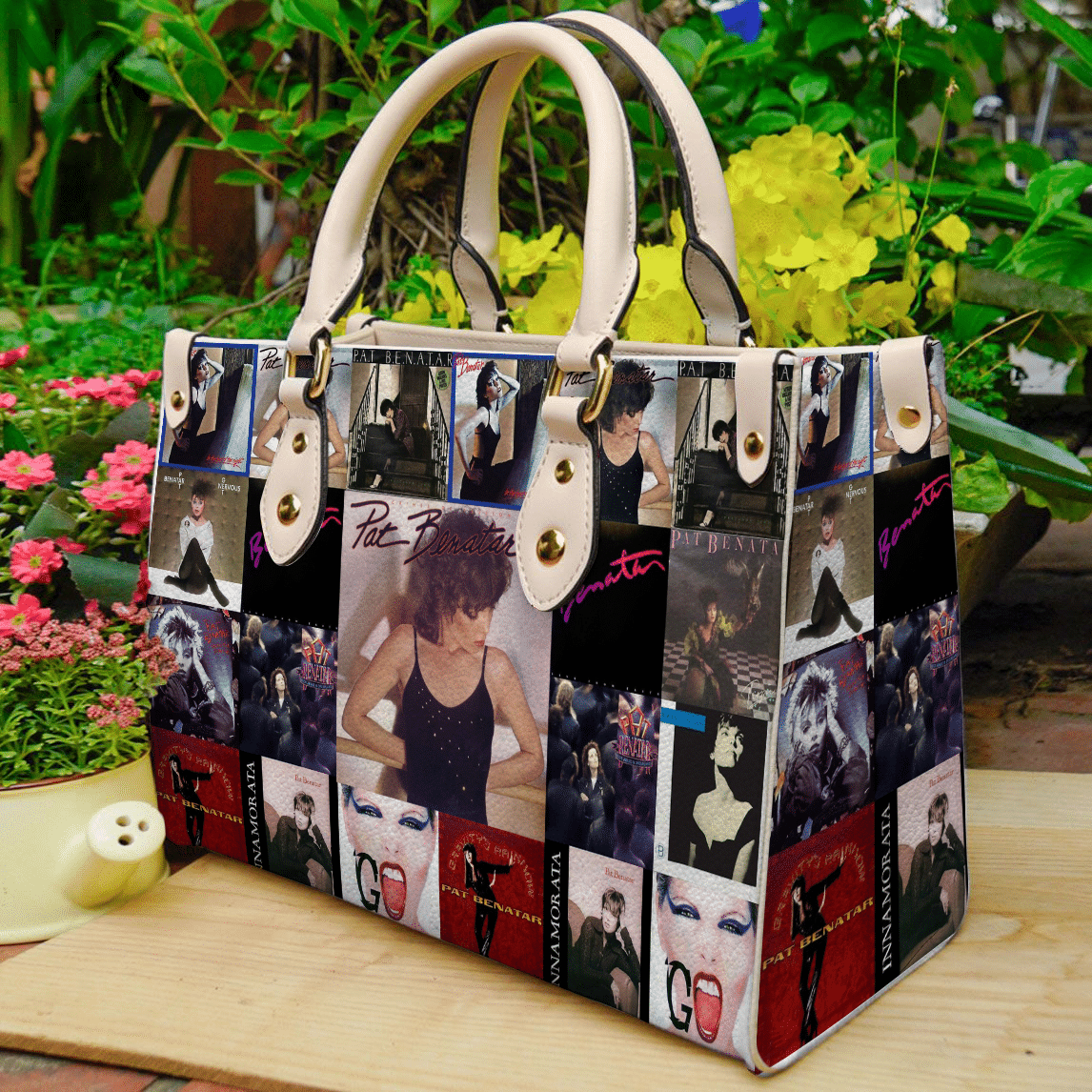 Pat Benatar Leather Handbag 1 Pat Benatar Leather Handbag