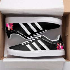 Paul McCartney Black Stan Smith Shoes