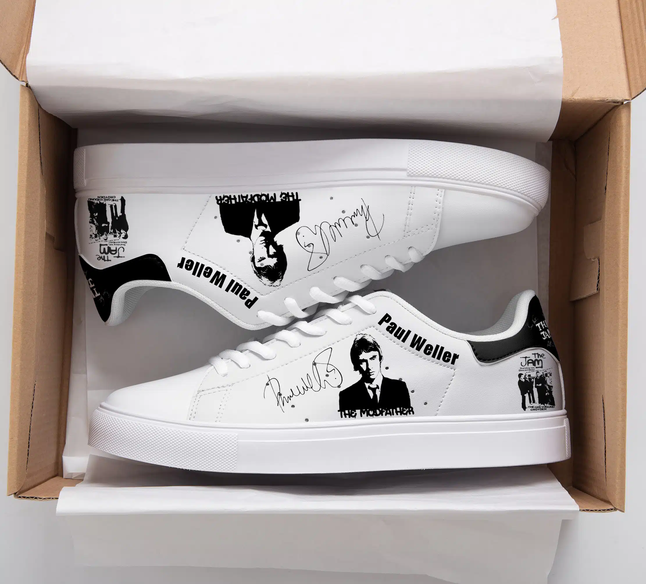 Paul Weller Stan Smith Shoes 1 Paul Weller Stan Smith Shoes