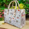 Peach And Goma A1 Leather Handbag