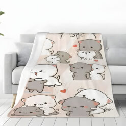Peach And Goma Blanket