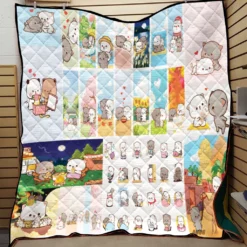 Peach And Goma Lover A2 Blanket