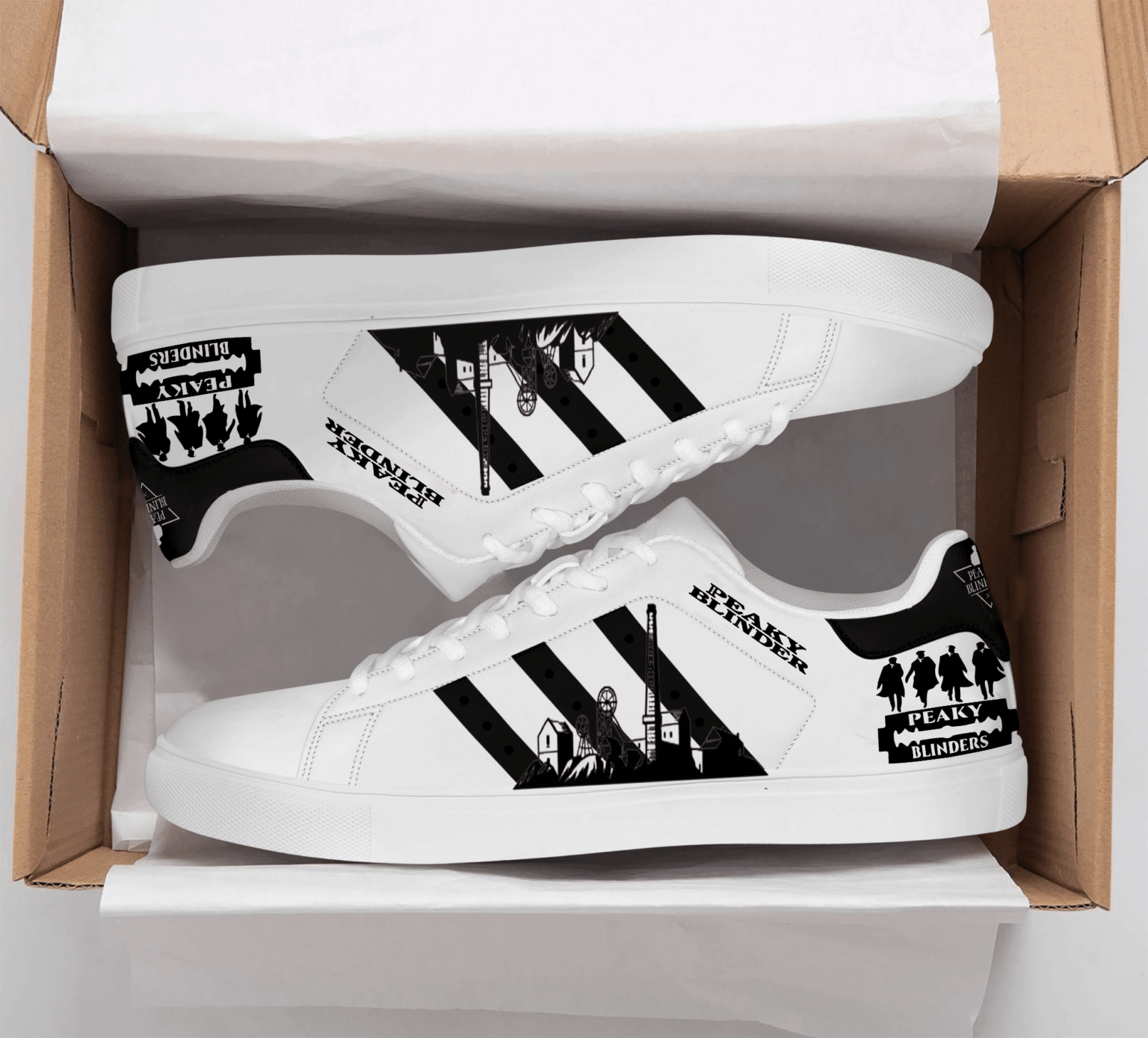 Peaky Blinders Stan Smith Shoes 1 Peaky Blinders Stan Smith Shoes