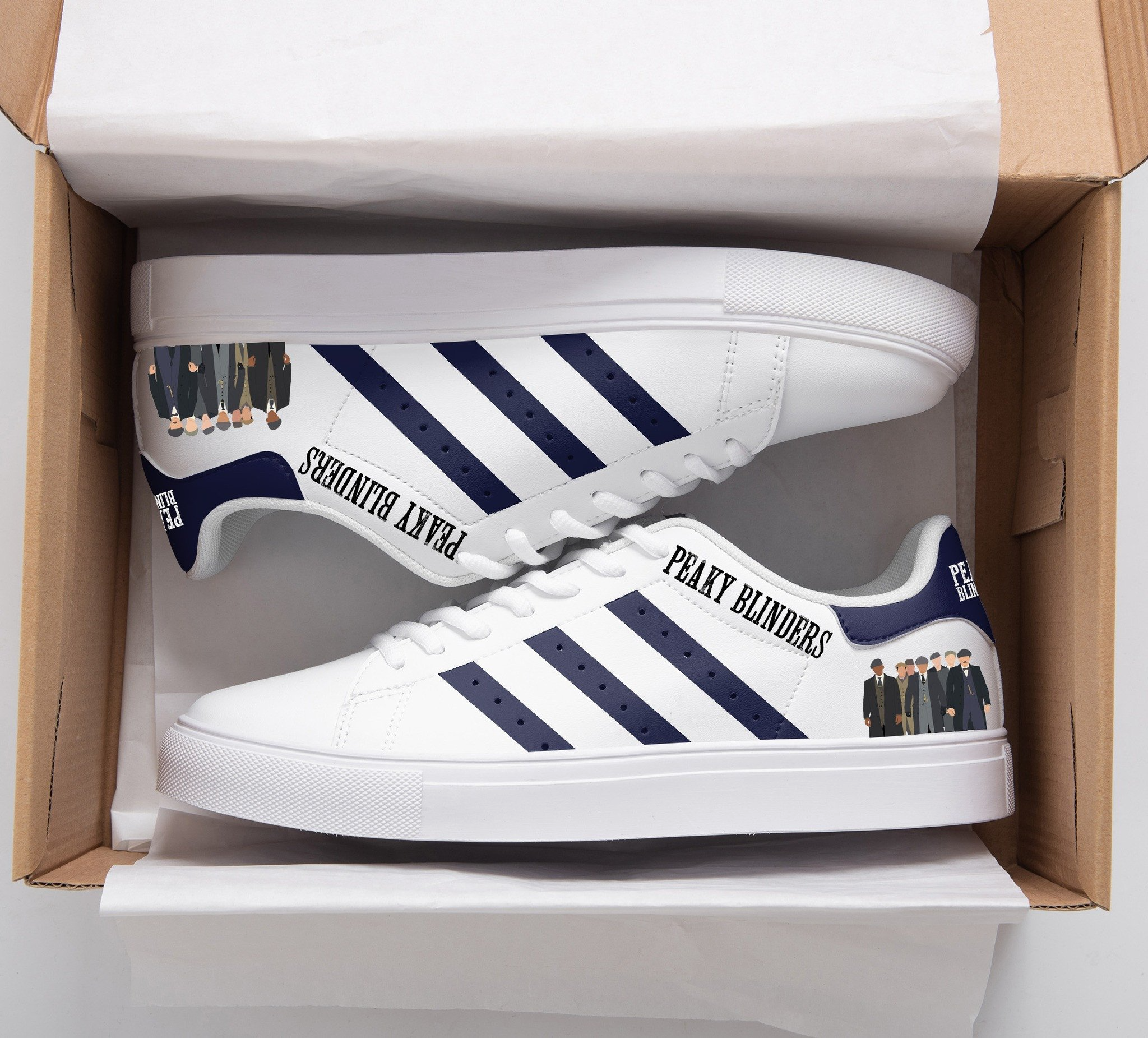 Peaky Blinders Stan Smith Shoes 1 Peaky Blinders Stan Smith Shoes