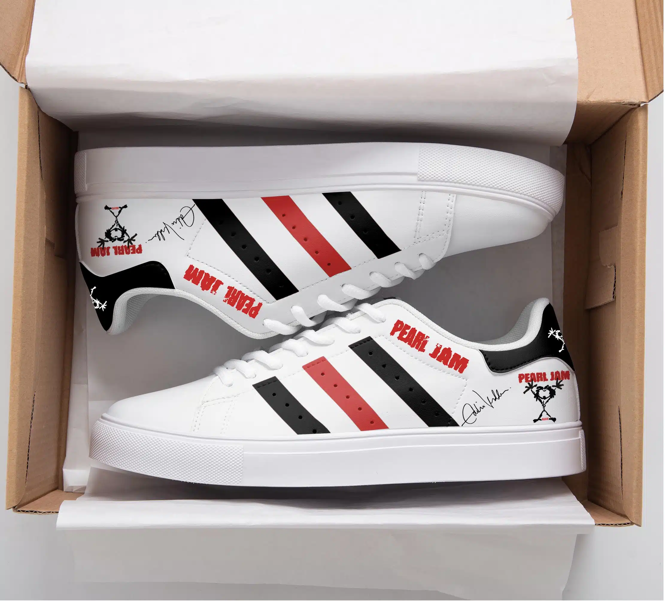 Pearl Jam A1 Stan Smith Shoes 1 Pearl Jam A1 Stan Smith Shoes