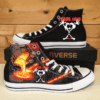 Pearl Jam Band High Top Shoes