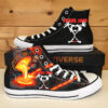Pearl Jam Band High Top Shoes