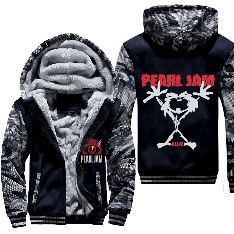 Pearl Jam Fleece Jacket 1 Pearl Jam Fleece Jacket