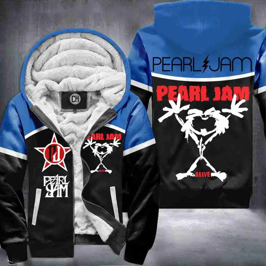 Pearl Jam Fleece Jacket 1 Pearl Jam Fleece Jacket