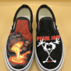 Pearl Jam Slip On Shoes