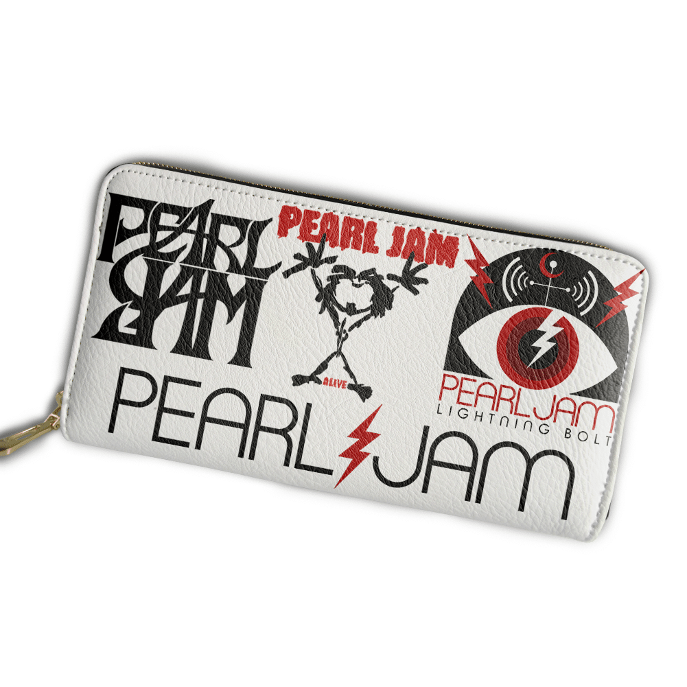 Pearl Jam Zip Organizer Wallet 1 Pearl Jam Zip Organizer Wallet