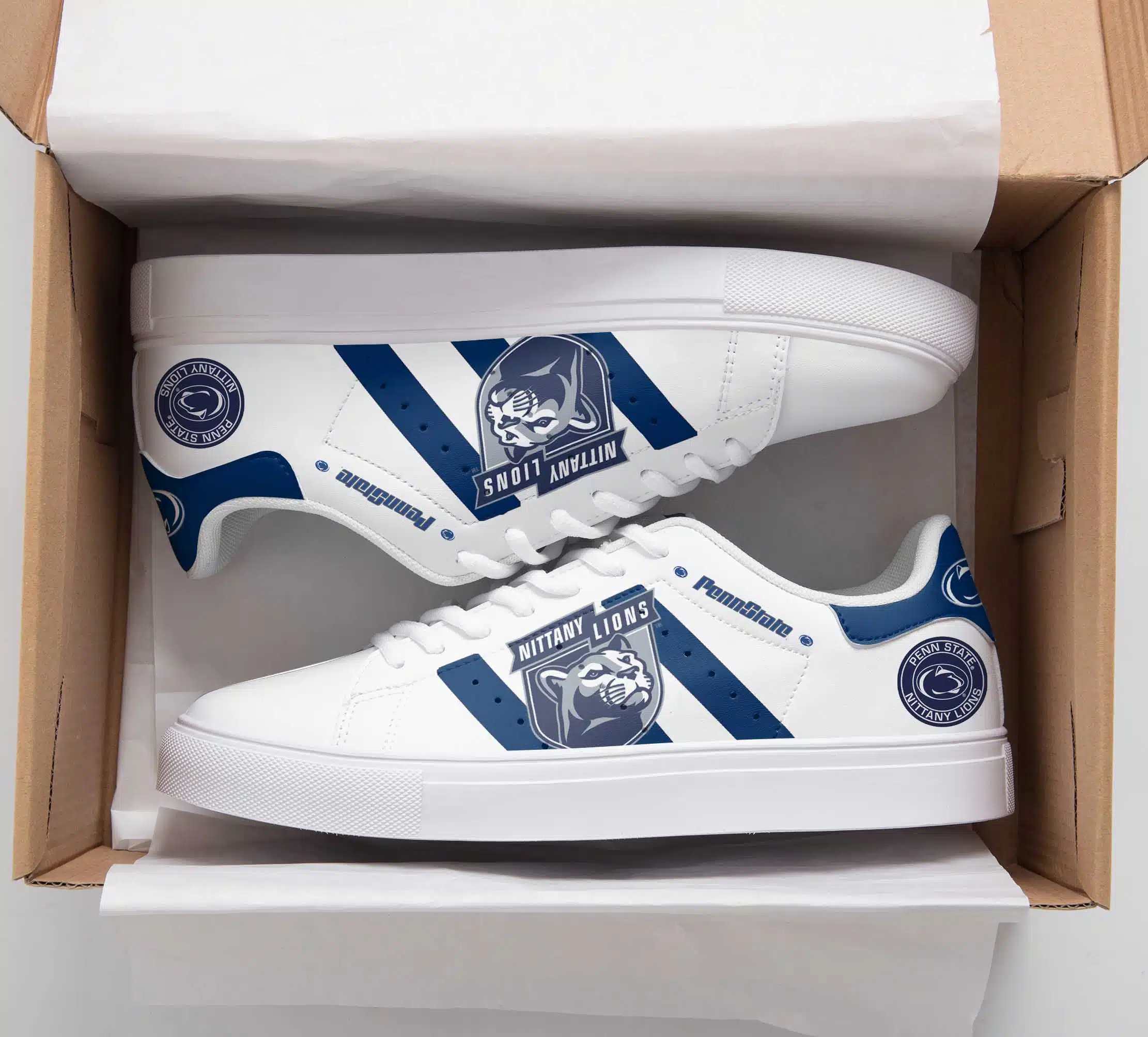 Penn State Nittany Lions Stan Smith Shoes 1 Penn State Nittany Lions Stan Smith Shoes