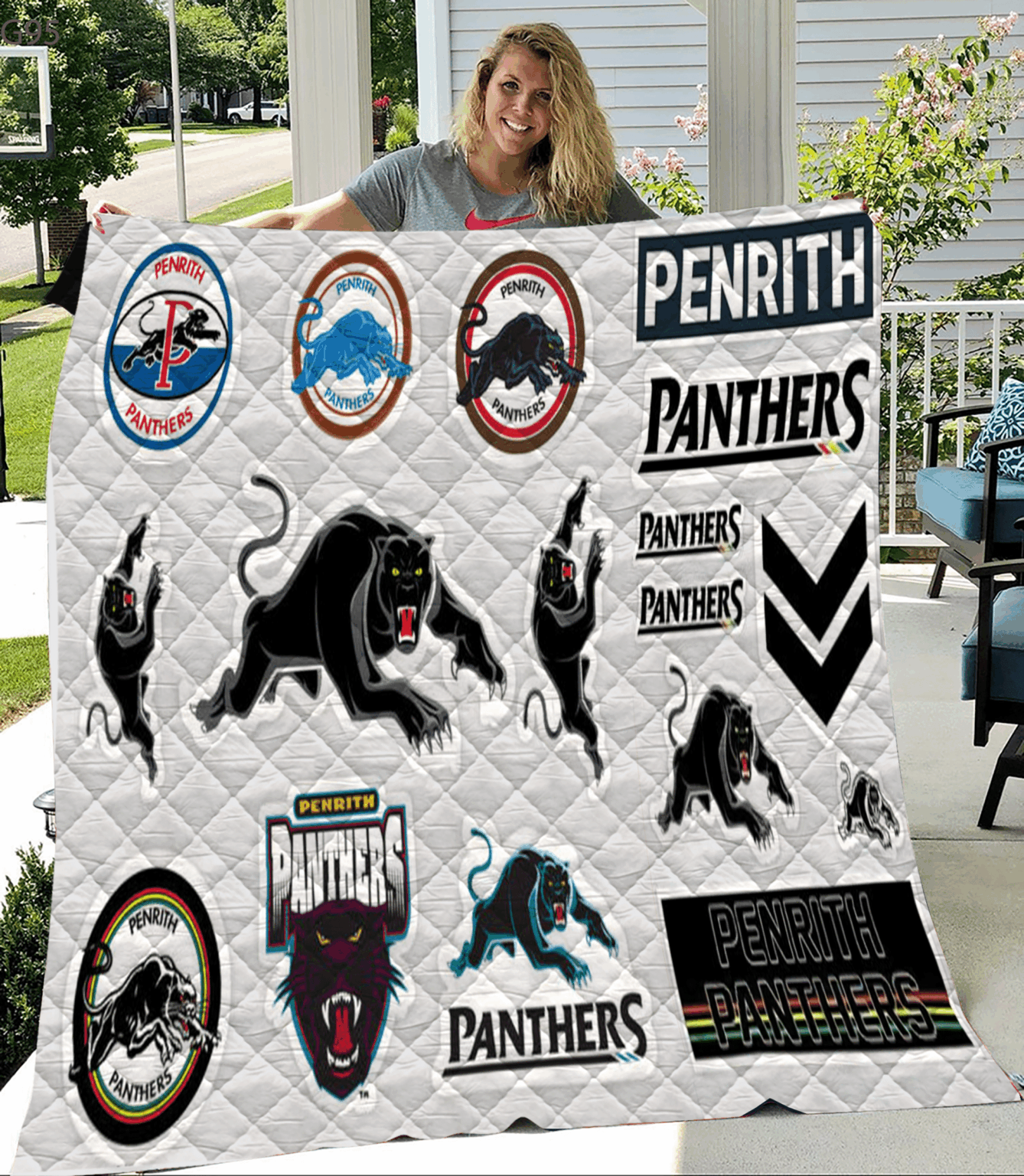 Penrith Panthers Blanket 1 Penrith Panthers Blanket