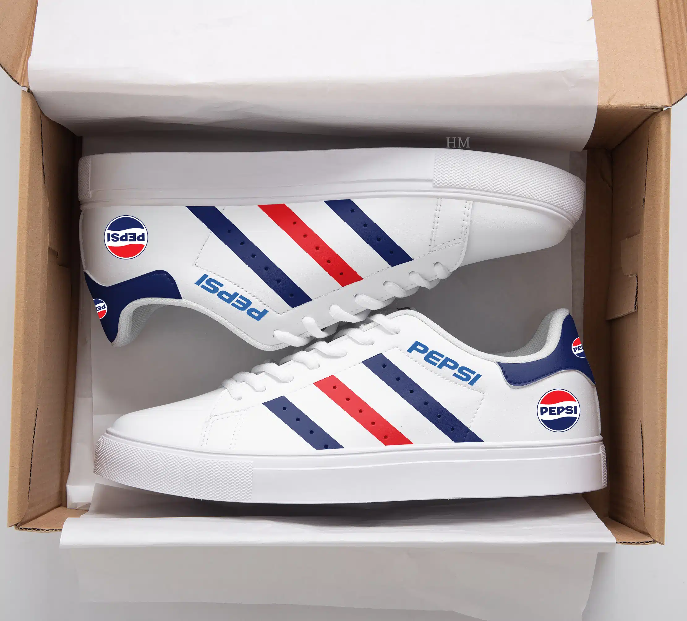 Pepsi Stan Smith Shoes 1 Pepsi Stan Smith Shoes