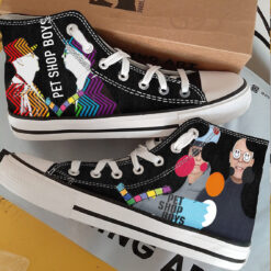 Pet Shop Boys High Top Shoes