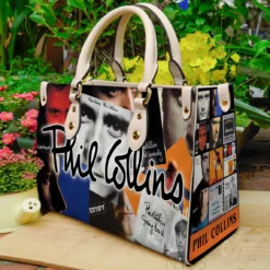 Phil Collins Leather Handbag