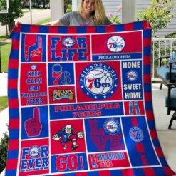 Philadelphia 76ERS 2 Blanket