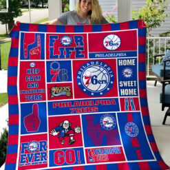 Philadelphia 76ERS 2 Blanket