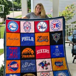 Philadelphia 76ERS 4 Blanket