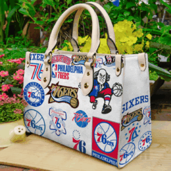 Philadelphia 76ERS Leather Handbag