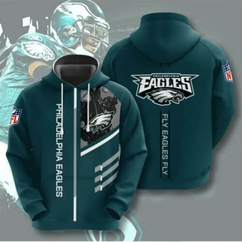 Philadelphia Eagles 1 Hoodie Zip Hoodie 3D 1 Philadelphia Eagles 1 Hoodie Zip Hoodie 3D
