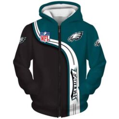 Philadelphia Eagles 1 Hoodie Zip Hoodie 3D