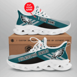 Philadelphia Eagles Custom Personalized Clunky Max Soul Shoes