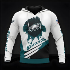 Philadelphia Eagles Hoodie Zip Hoodie 3D