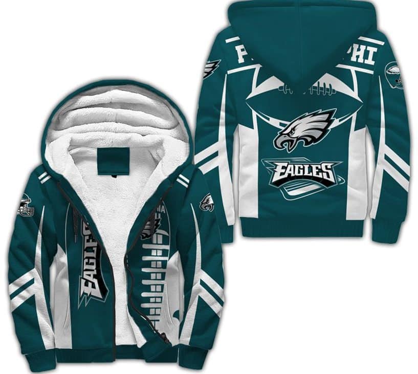 Philadelphia Eagles Lover Fleece Jacket 1 Philadelphia Eagles Lover Fleece Jacket