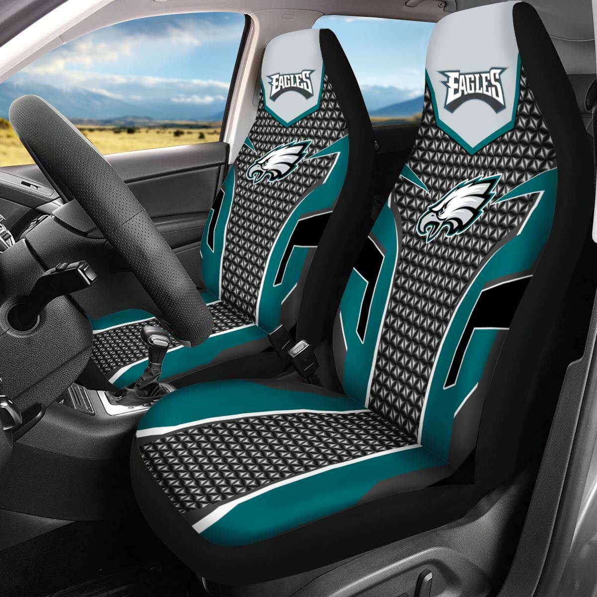 Philadelphia Eagles Lover Seat Covers 1 Philadelphia Eagles Lover Seat Covers