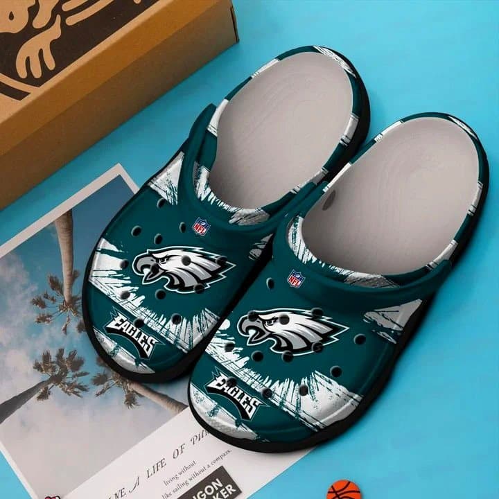 Philadelphia Eagles Lovers Soft Clogs 1 Philadelphia Eagles Lovers Soft Clogs