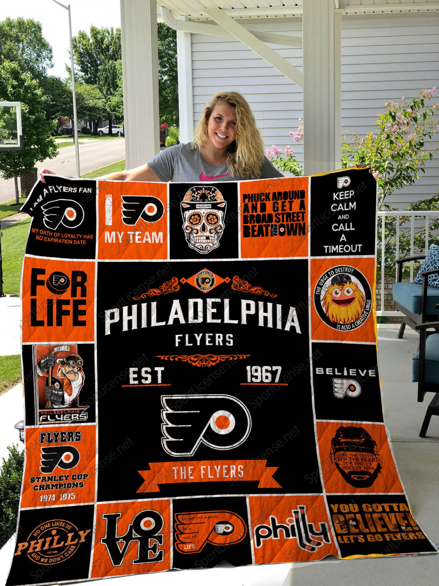 Philadelphia Flyers Blanket 1 Philadelphia Flyers Blanket
