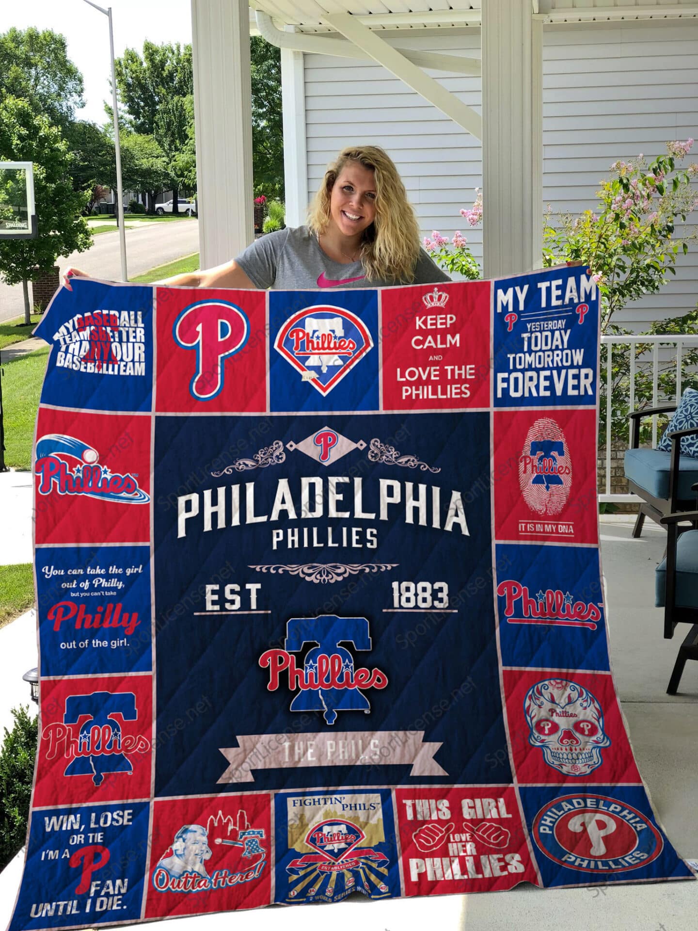 Philadelphia Phillies Blanket 1 Philadelphia Phillies Blanket