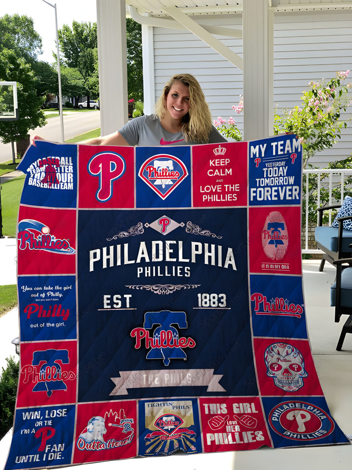 Philadelphia Phillies Blanket 1 Philadelphia Phillies Blanket