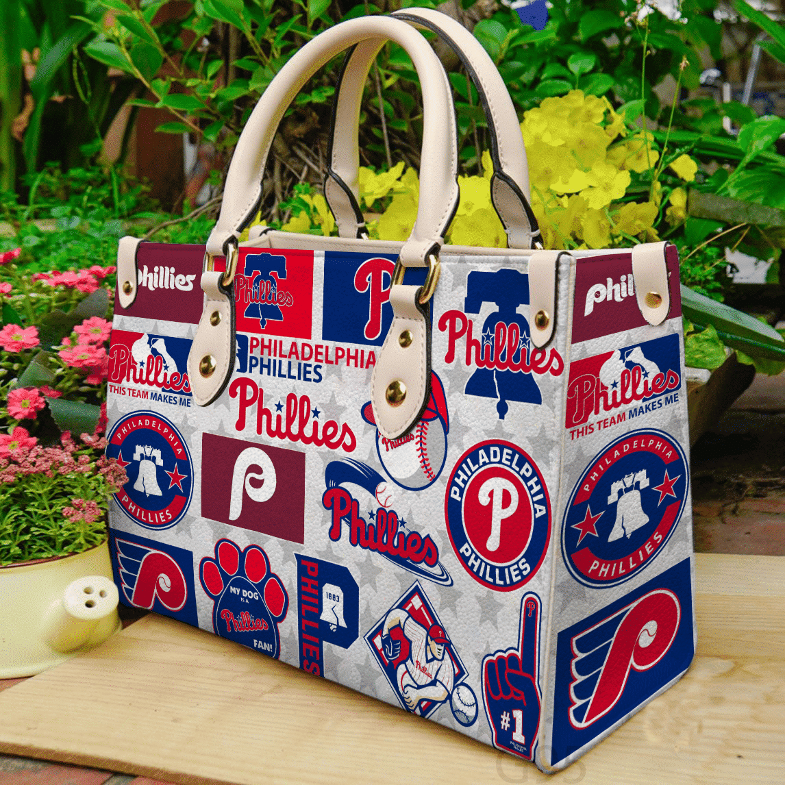 Philadelphia Phillies Leather Handbag 1 Philadelphia Phillies Leather Handbag