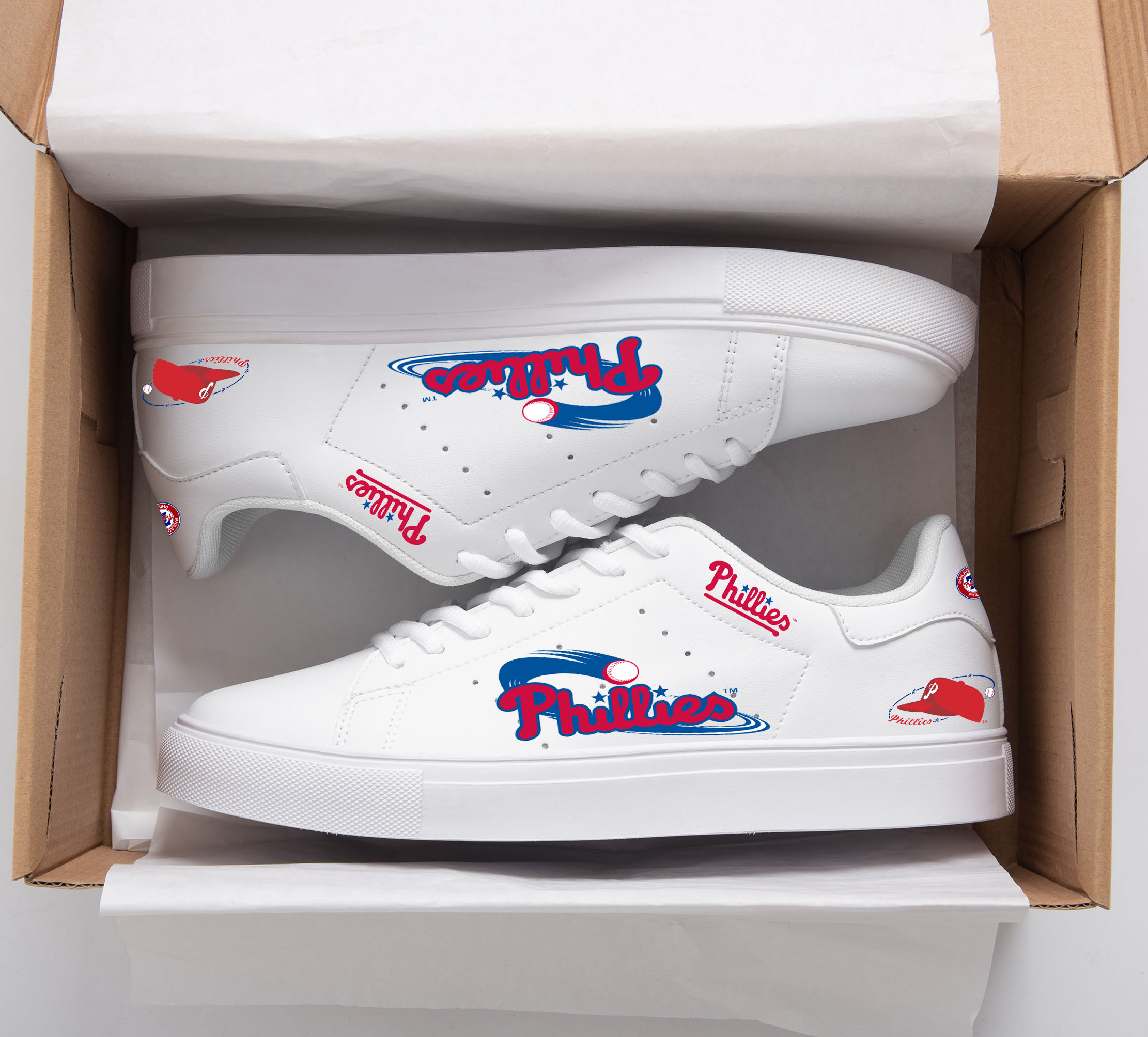 Philadelphia Phillies Stan Smith Shoes 1 Philadelphia Phillies Stan Smith Shoes