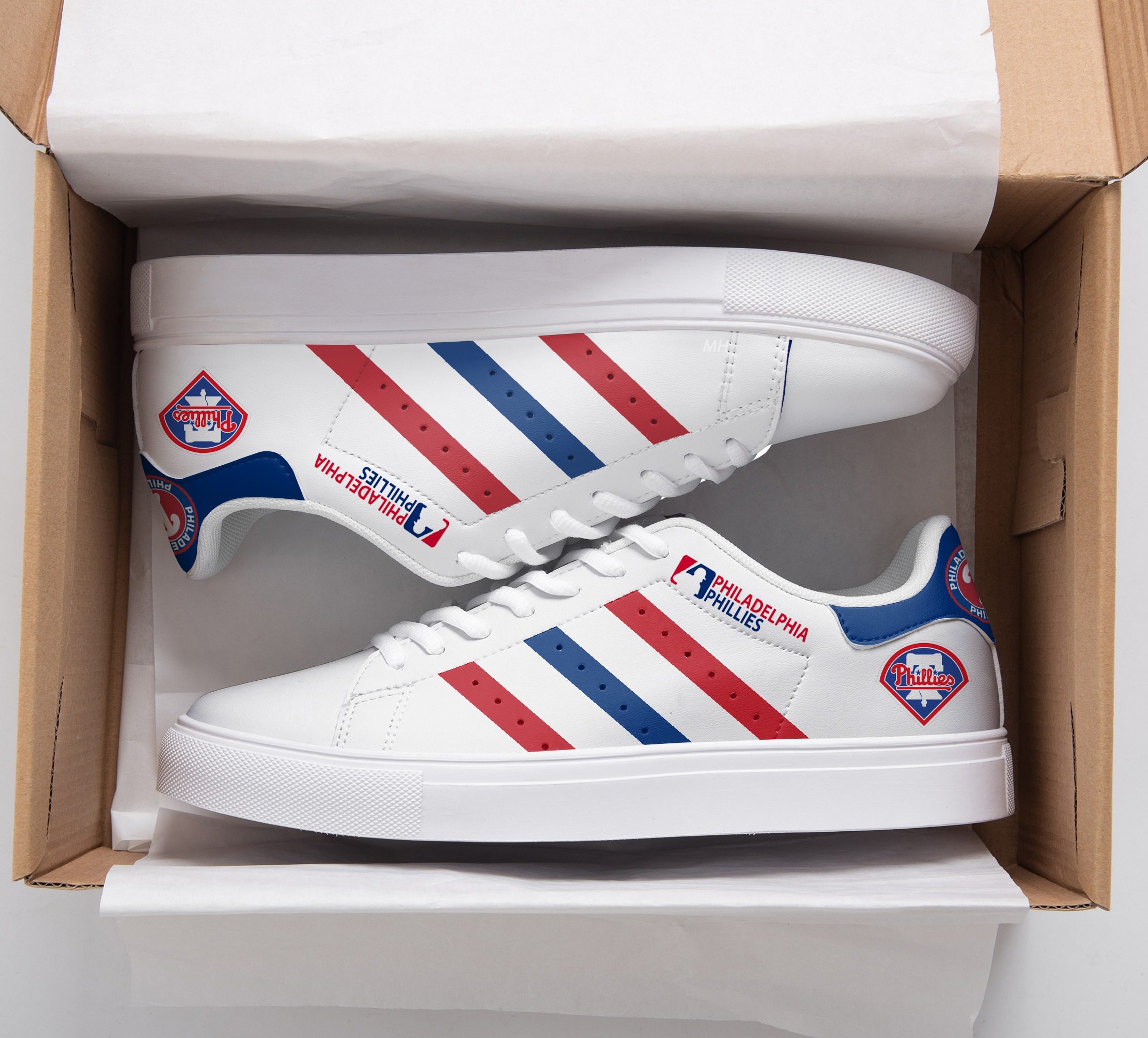Philadelphia Phillies Stan Smith Shoes 1 Philadelphia Phillies Stan Smith Shoes