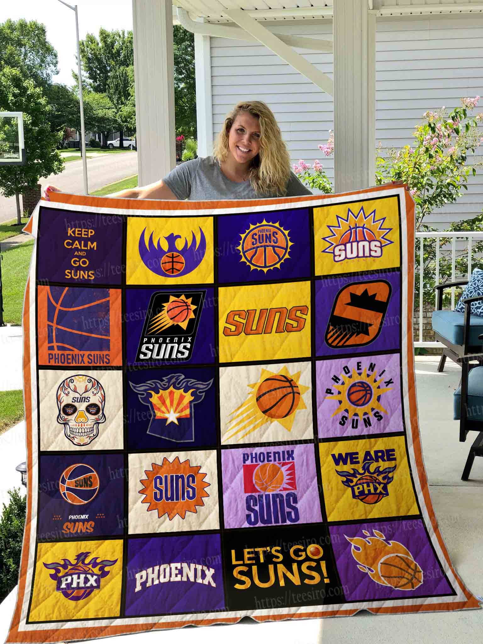 Phoenix Suns 1G Blanket 1 Phoenix Suns 1G Blanket
