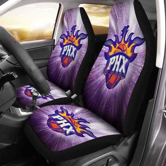 Phoenix Suns 3 NBA Seat Covers 1 Phoenix Suns 3 NBA Seat Covers