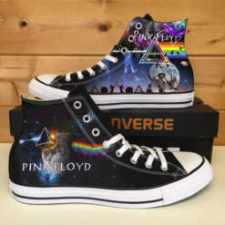 Pink Floyd High Top Shoes 01